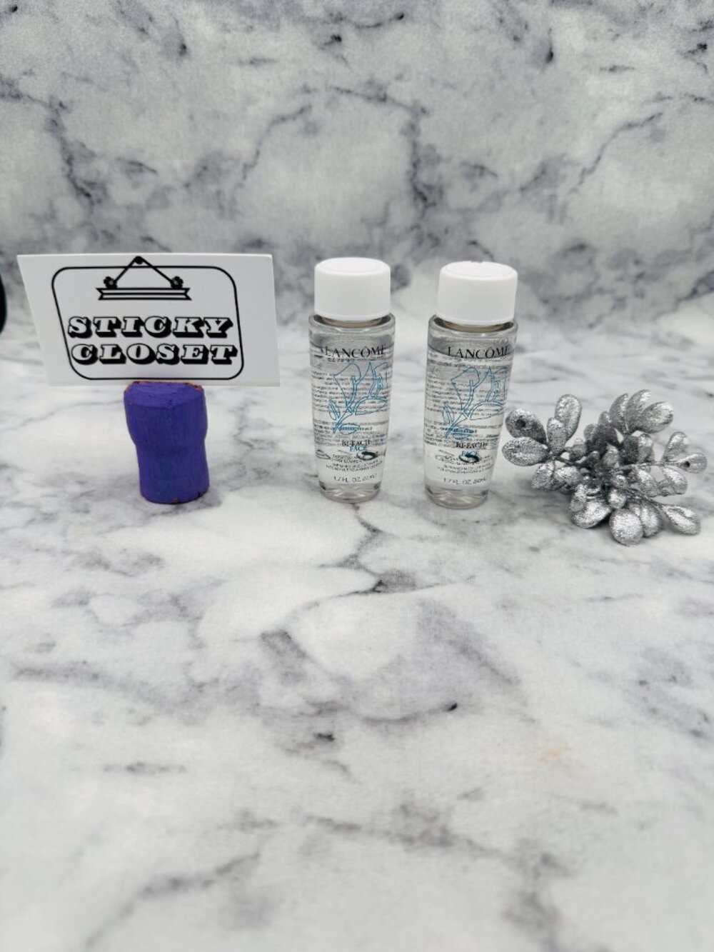 Lancome Skincare Gift Set-Bi-Facil Bi-Phased Micellar Water,Travel,50ml-2pc-NEW